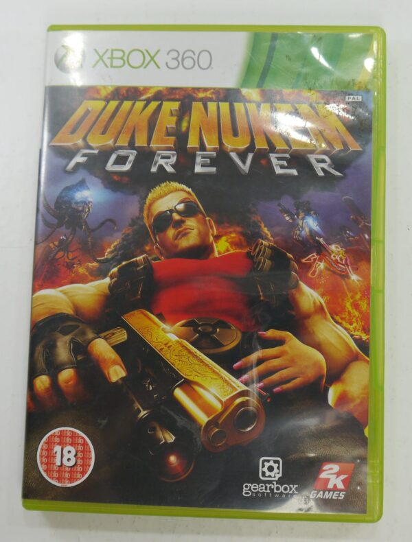 Duke Nukem Forever Game For Microsoft Xbox 360 Used