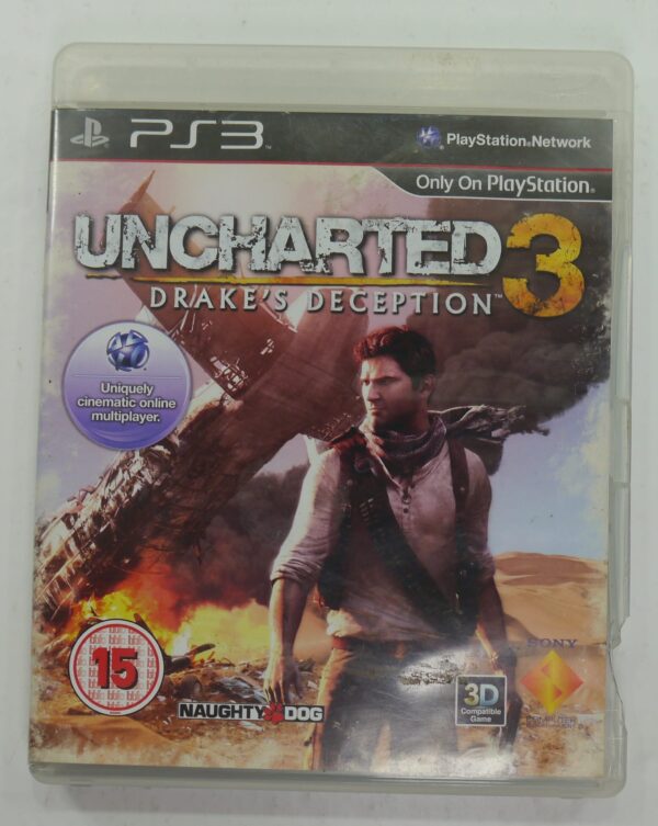 Uncharted 3 Drake's Deception For Sony PlayStation 3 / PS3 Used