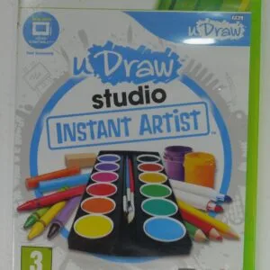 uDraw Studio Instant Artist Game Only For Microsoft Xbox 360 Used