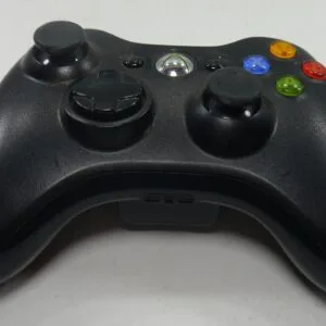 Microsoft Xbox 360 Official Wireless Controller Black Used