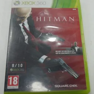 Hitman Absolution Game For Microsoft Xbox 360 Used