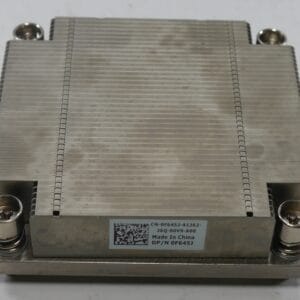 Dell 0F645J Low Profile Heatsink For PowerEdge R410 Server Used