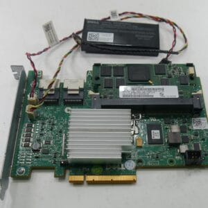 Dell 0G5V20 PERC H700 PCI-Express x8 SAS RAID Controller 1GB Cache +Battery Used