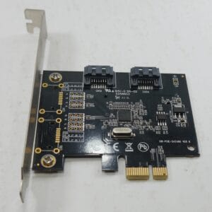 Unbranded 2 Port PCI Express x1 SATA III Controller Card Used