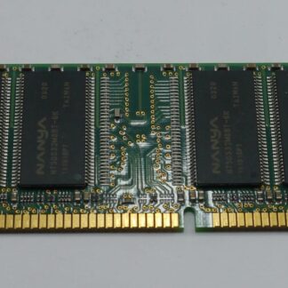 Nanya NT256D64S88B1G-6K 256MB PC-2700U DIMM Desktop RAM Module Used