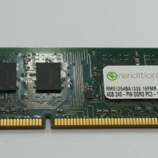 Rendition RM51264BA1339.16FMR Single 4GB DDR3 PC3-10600 Desktop RAM Used