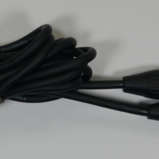 Tourtech 3 Pin XLR Male To 6.35mm TRS Jack Cable 3m Black Used