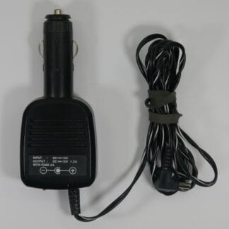 Unbranded In Car Charger 12 Volt - 1.2 Amps - 4mm Tip Black Used
