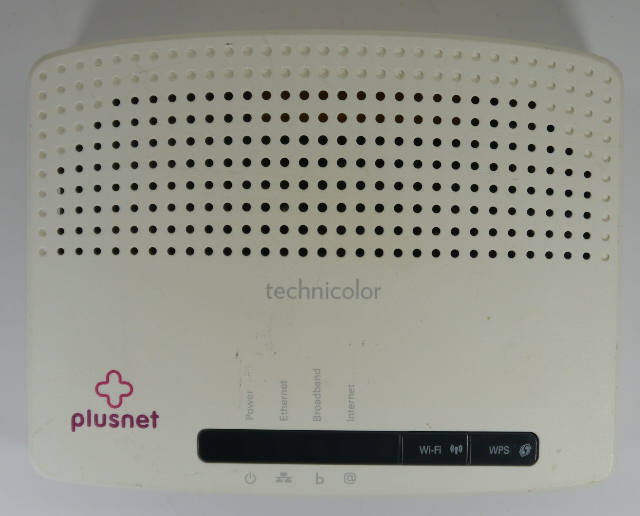 Plusnet Technicolor TG582n Wireless Router White Used (No PSU) - Image 2