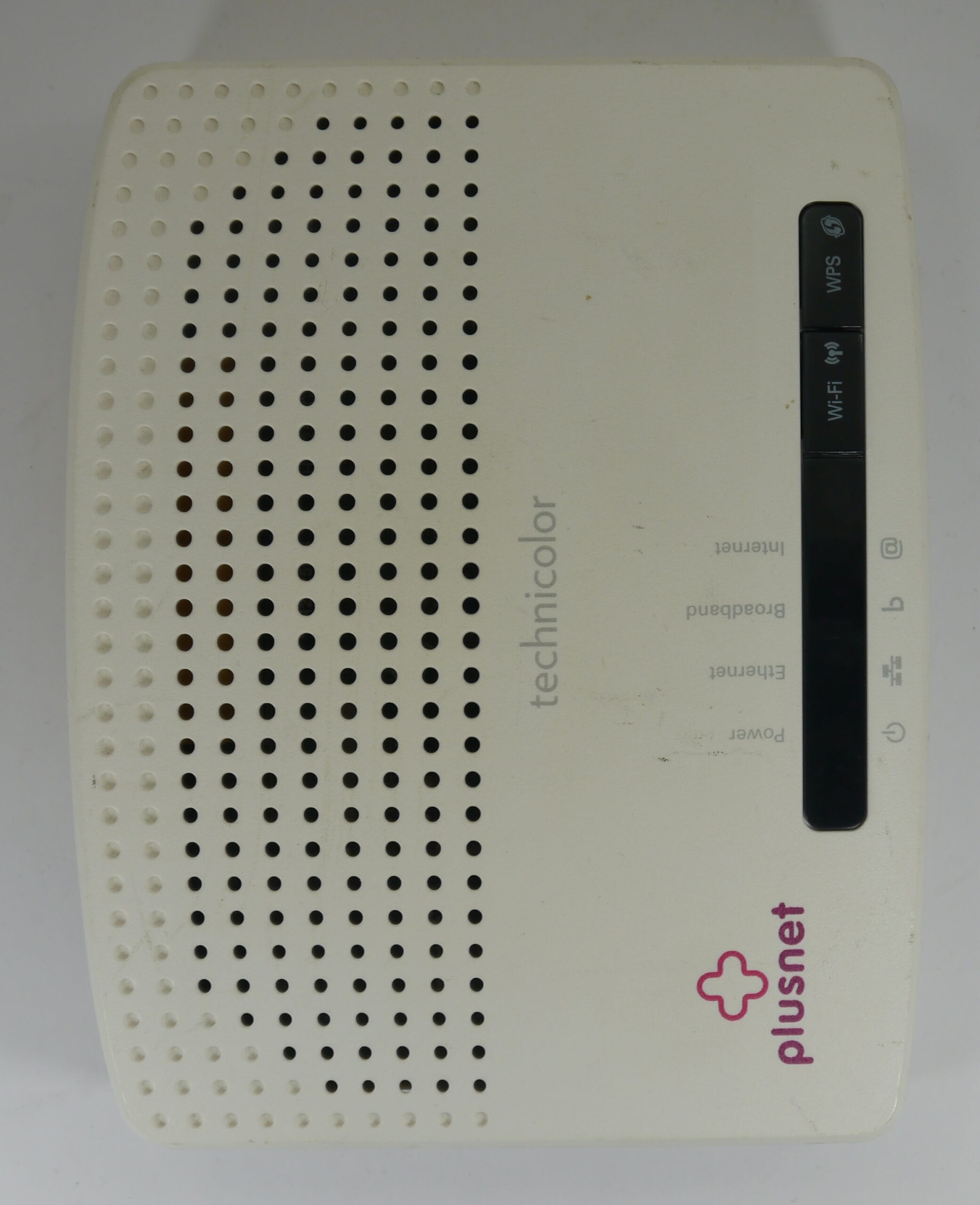 Plusnet Technicolor TG582n Wireless Router White Used (No PSU) - Image 3